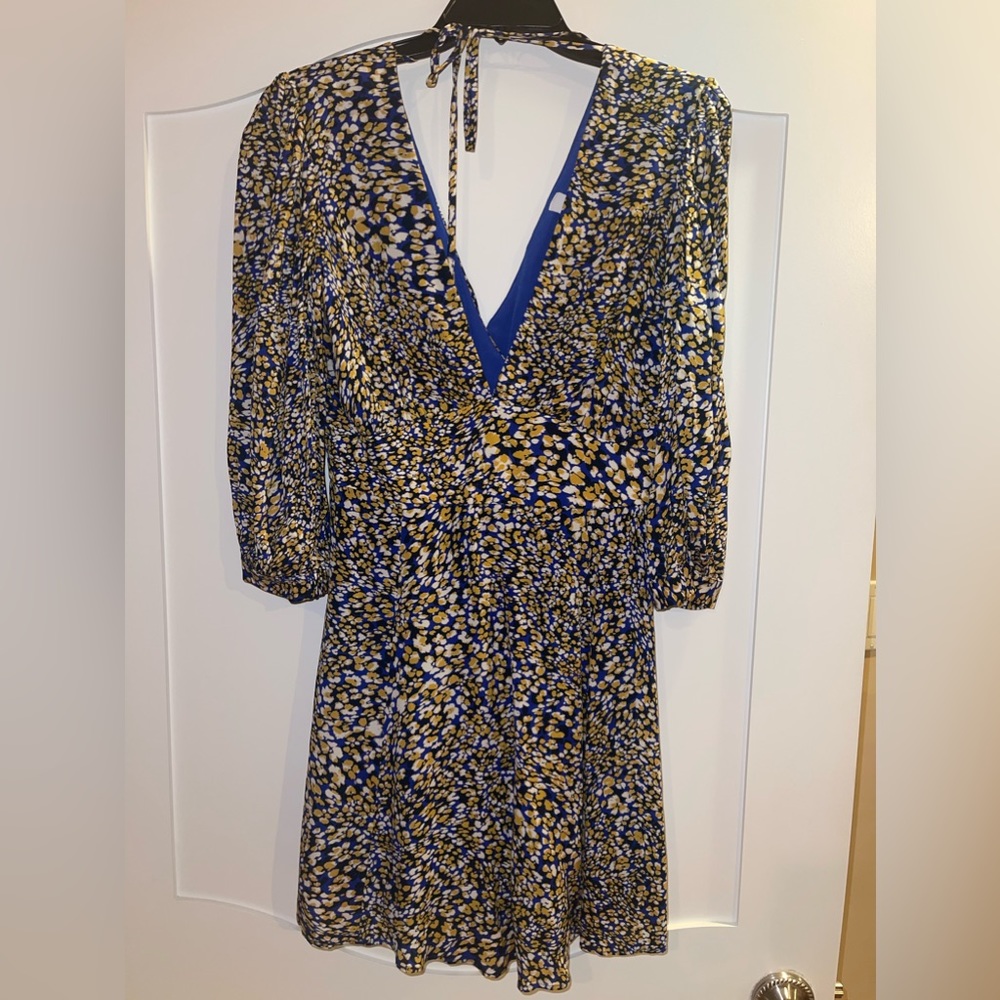 Woman’s floral dress